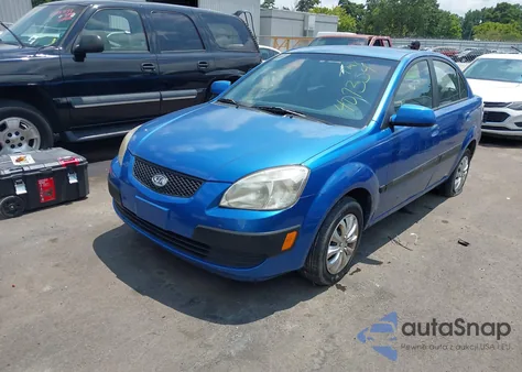 2008 Kia Rio Lx z USA, uszkodzony, nr VIN KNADE123086407354